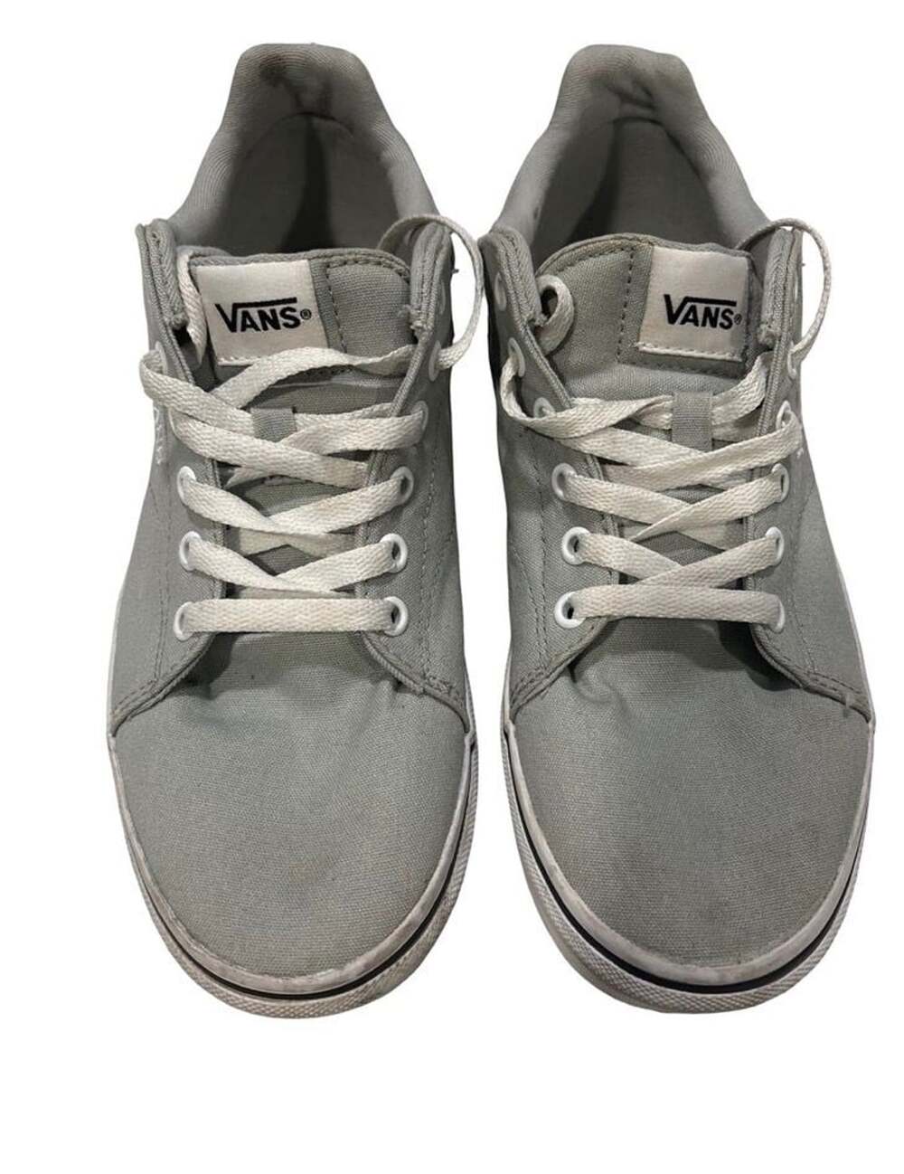 Vans Ward Platform Gray Canvas Gum Sole Sneakers Women’s 9 / Men’s 7.5